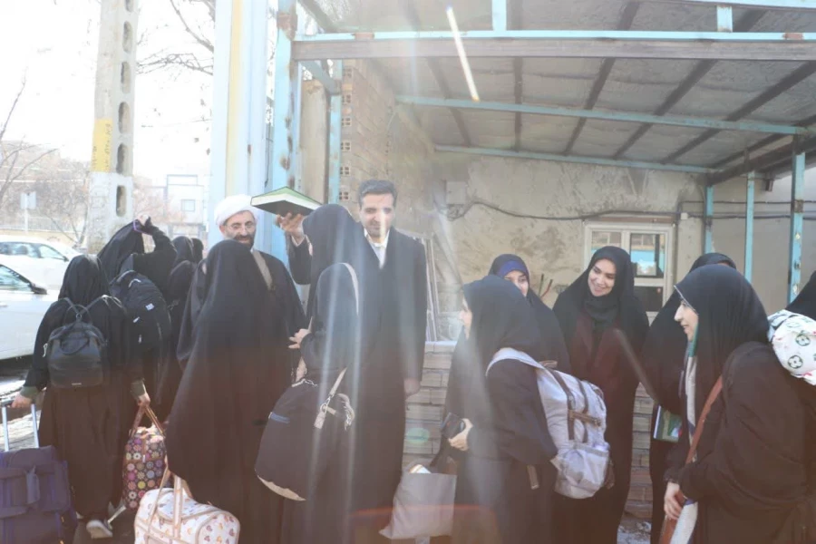  اعزام بزرگترین کاروان دانشجومعلمان دانشگاه فرهنگیان آذربایجان شرقی  به مناطق جنوب کشور 7