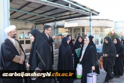  اعزام بزرگترین کاروان دانشجومعلمان دانشگاه فرهنگیان آذربایجان شرقی  به مناطق جنوب کشور 8