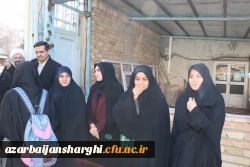  اعزام بزرگترین کاروان دانشجومعلمان دانشگاه فرهنگیان آذربایجان شرقی  به مناطق جنوب کشور 9