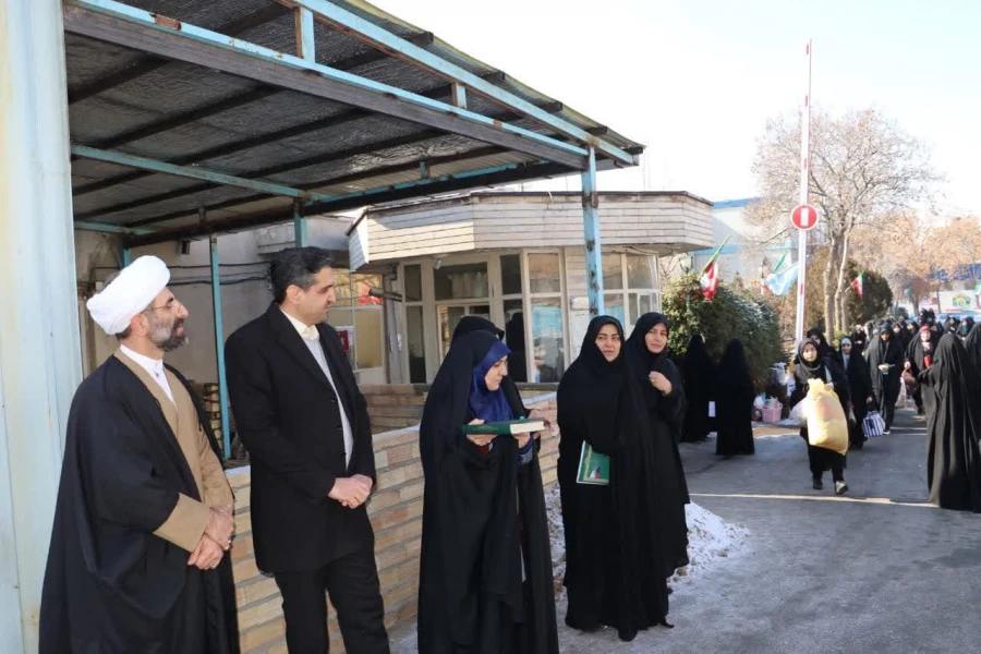  اعزام بزرگترین کاروان دانشجومعلمان دانشگاه فرهنگیان آذربایجان شرقی  به مناطق جنوب کشور 10