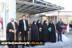  اعزام بزرگترین کاروان دانشجومعلمان دانشگاه فرهنگیان آذربایجان شرقی  به مناطق جنوب کشور 13