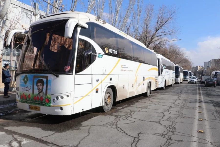  اعزام بزرگترین کاروان دانشجومعلمان دانشگاه فرهنگیان آذربایجان شرقی  به مناطق جنوب کشور 14