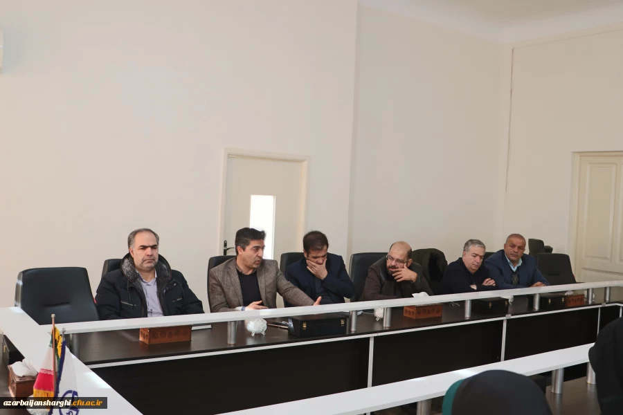 برگزاری جلسه   هم اندیشی سرپرستان شبانه روزی دانشگاه فرهنگیان آذربایجان شرقی  13