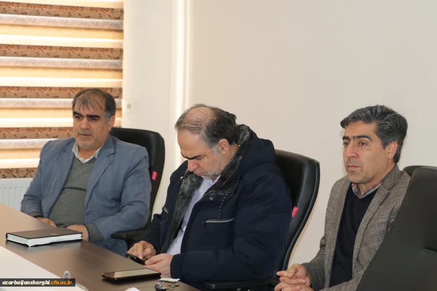 برگزاری جلسه کارگروه عمران دانشگاه فرهنگیان استان  7