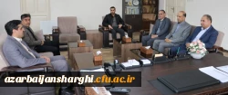 دیدار مدیر کل جدید آموزش وپرورش آذربایجان شرقی با رئیس دانشگاه فرهنگیان استان  2