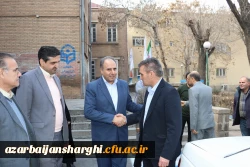 دیدار مدیر کل جدید آموزش وپرورش آذربایجان شرقی با رئیس دانشگاه فرهنگیان استان  8