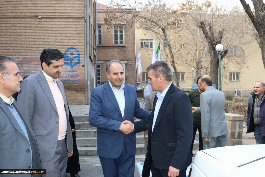 دیدار مدیر کل جدید آموزش وپرورش آذربایجان شرقی با رئیس دانشگاه فرهنگیان استان  8