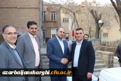 دیدار مدیر کل جدید آموزش وپرورش آذربایجان شرقی با رئیس دانشگاه فرهنگیان استان  9