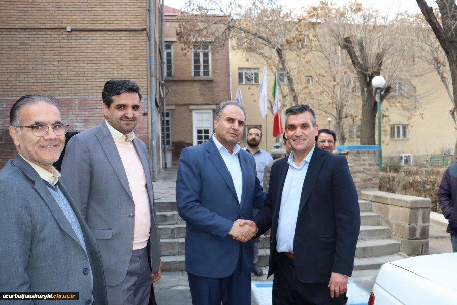 دیدار مدیر کل جدید آموزش وپرورش آذربایجان شرقی با رئیس دانشگاه فرهنگیان استان  9