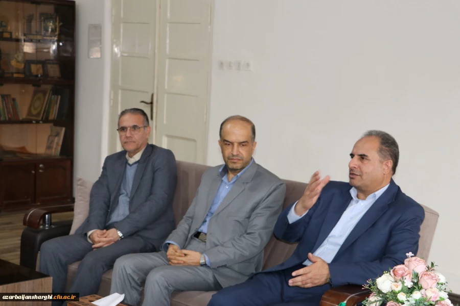 دیدار مدیر کل جدید آموزش وپرورش آذربایجان شرقی با رئیس دانشگاه فرهنگیان استان  11