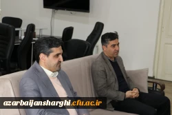 دیدار مدیر کل جدید آموزش وپرورش آذربایجان شرقی با رئیس دانشگاه فرهنگیان استان  12
