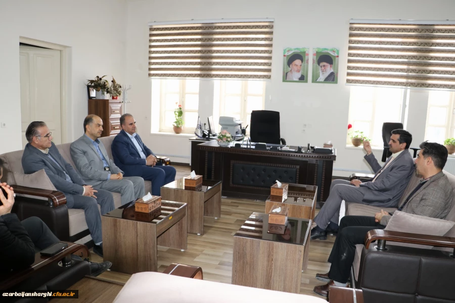 دیدار مدیر کل جدید آموزش وپرورش آذربایجان شرقی با رئیس دانشگاه فرهنگیان استان  13