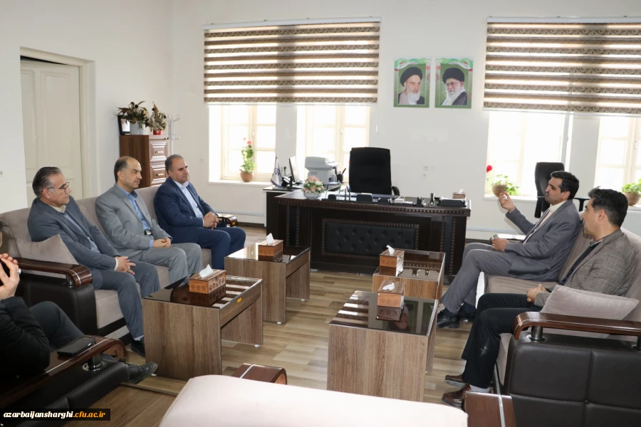 دیدار مدیر کل جدید آموزش وپرورش آذربایجان شرقی با رئیس دانشگاه فرهنگیان استان  14