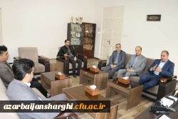 دیدار مدیر کل جدید آموزش وپرورش آذربایجان شرقی با رئیس دانشگاه فرهنگیان استان  17
