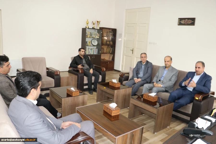دیدار مدیر کل جدید آموزش وپرورش آذربایجان شرقی با رئیس دانشگاه فرهنگیان استان  17