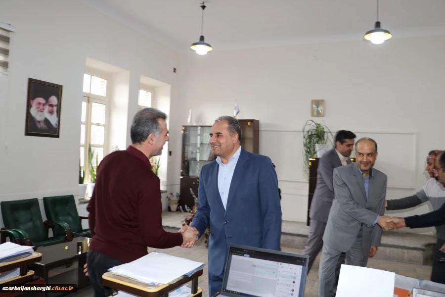 دیدار مدیر کل جدید آموزش وپرورش آذربایجان شرقی با رئیس دانشگاه فرهنگیان استان  21