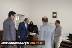 دیدار مدیر کل جدید آموزش وپرورش آذربایجان شرقی با رئیس دانشگاه فرهنگیان استان  33