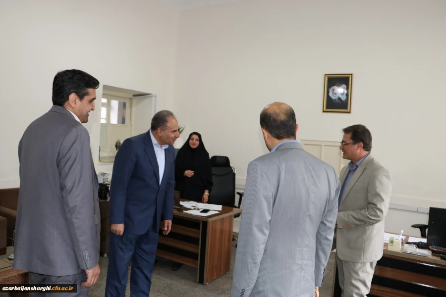 دیدار مدیر کل جدید آموزش وپرورش آذربایجان شرقی با رئیس دانشگاه فرهنگیان استان  33