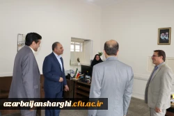دیدار مدیر کل جدید آموزش وپرورش آذربایجان شرقی با رئیس دانشگاه فرهنگیان استان  34
