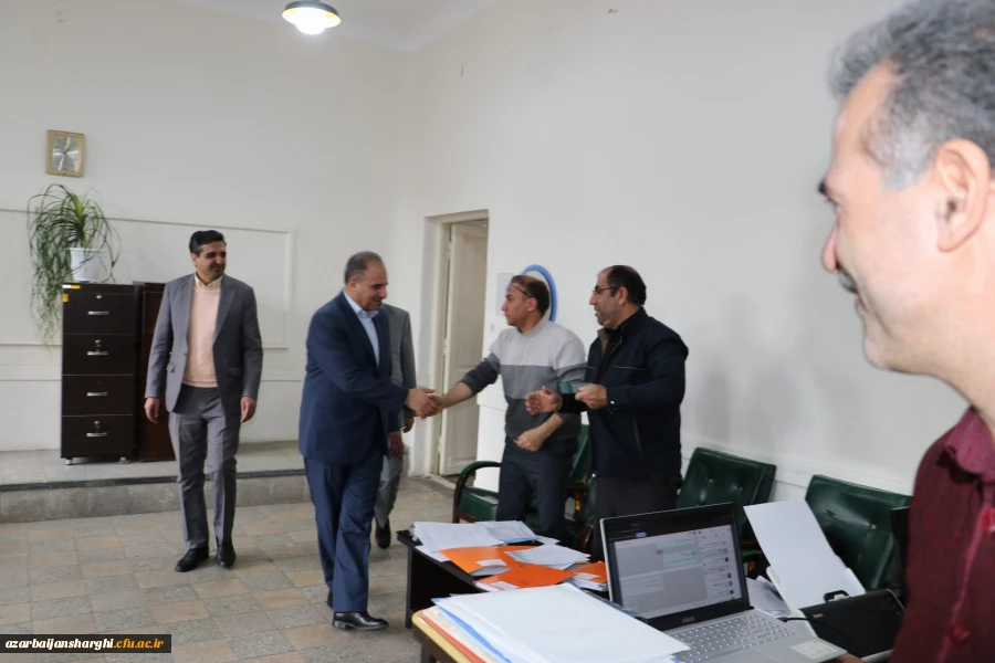 دیدار مدیر کل جدید آموزش وپرورش آذربایجان شرقی با رئیس دانشگاه فرهنگیان استان  35