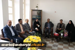 دیدار مدیر کل جدید آموزش وپرورش آذربایجان شرقی با رئیس دانشگاه فرهنگیان استان  42