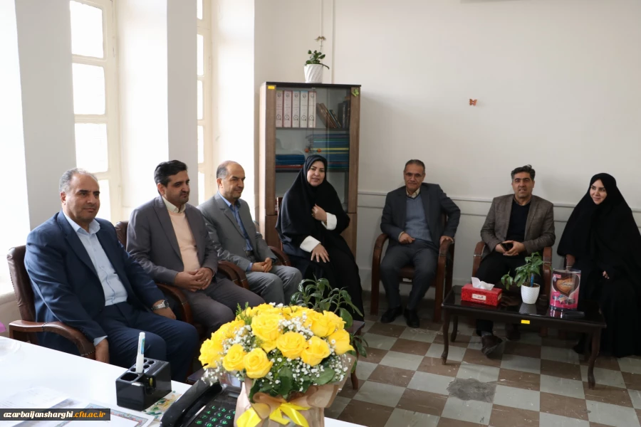 دیدار مدیر کل جدید آموزش وپرورش آذربایجان شرقی با رئیس دانشگاه فرهنگیان استان  42