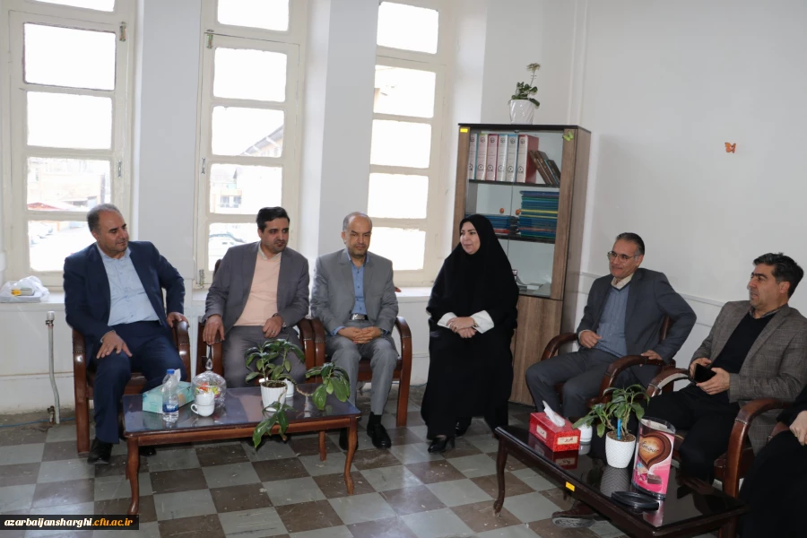 دیدار مدیر کل جدید آموزش وپرورش آذربایجان شرقی با رئیس دانشگاه فرهنگیان استان  43