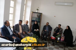 دیدار مدیر کل جدید آموزش وپرورش آذربایجان شرقی با رئیس دانشگاه فرهنگیان استان  44