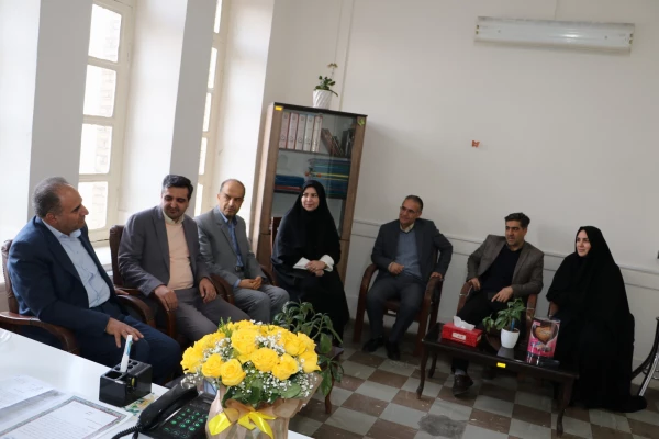 دیدار مدیر کل جدید آموزش وپرورش آذربایجان شرقی با رئیس دانشگاه فرهنگیان استان  44