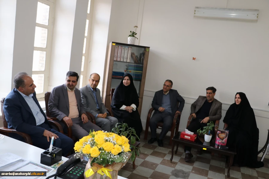 دیدار مدیر کل جدید آموزش وپرورش آذربایجان شرقی با رئیس دانشگاه فرهنگیان استان  44