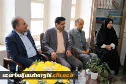 دیدار مدیر کل جدید آموزش وپرورش آذربایجان شرقی با رئیس دانشگاه فرهنگیان استان  45