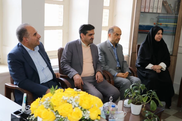 دیدار مدیر کل جدید آموزش وپرورش آذربایجان شرقی با رئیس دانشگاه فرهنگیان استان  45