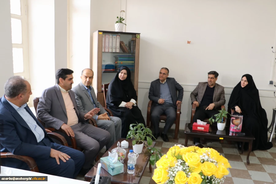 دیدار مدیر کل جدید آموزش وپرورش آذربایجان شرقی با رئیس دانشگاه فرهنگیان استان  46