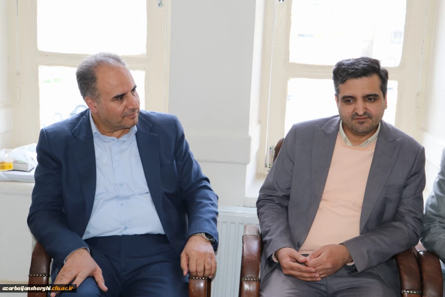 دیدار مدیر کل جدید آموزش وپرورش آذربایجان شرقی با رئیس دانشگاه فرهنگیان استان  48