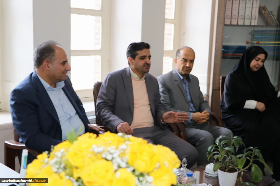 دیدار مدیر کل جدید آموزش وپرورش آذربایجان شرقی با رئیس دانشگاه فرهنگیان استان  49