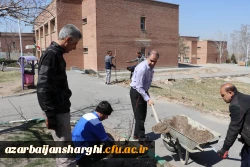 غرس نهال ایثار در پردیس علامه امینی تبریز  10