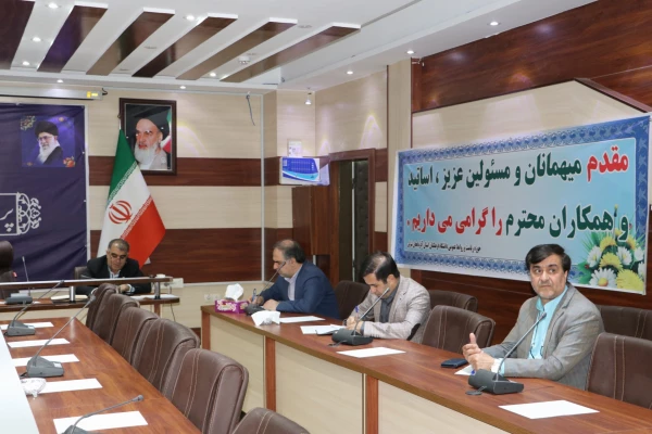 جلسه ویدئو کنفرانس تفویض اختیار به روسای دانشگاه های فرهنگیان کشور در استانها 9