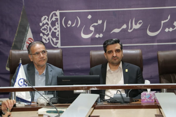 جلسه ویدئو کنفرانس تفویض اختیار به روسای دانشگاه های فرهنگیان کشور در استانها 11