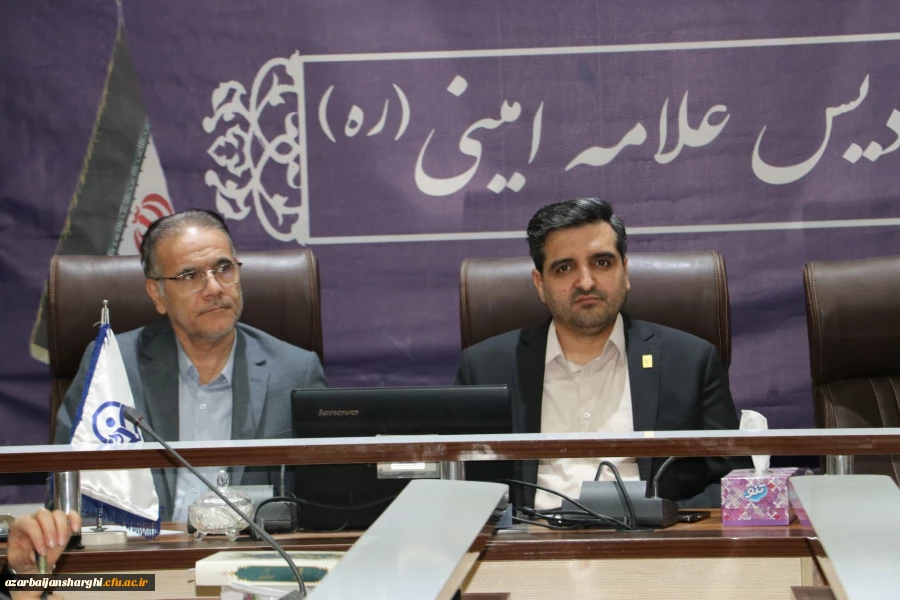 جلسه ویدئو کنفرانس تفویض اختیار به روسای دانشگاه های فرهنگیان کشور در استانها 11