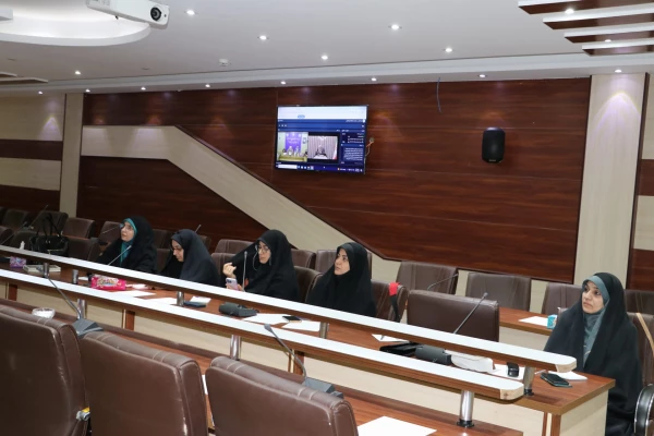 جلسه ویدئو کنفرانس تفویض اختیار به روسای دانشگاه های فرهنگیان کشور در استانها 14