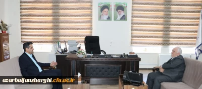 روابط عمومی دانشگاه فرهنگیان استان خبر داد:

دیدار نماینده اهر وهریس در مجلس شورای اسلامی بارئیس  دانشگاه فرهنگیان استان آذربایجان شرقی