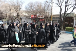 حضور گسترده خانواده  بزرگ دانشگاه فرهنگیان آذربایجان شرقی  در روز جهانی قدس ۱۴۰۴ 15