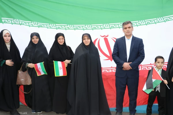 حضور گسترده خانواده بزرگ دانشگاه فرهنگیان آذربایجان شرقی در راهپیمایی روز جهانی قدس  6