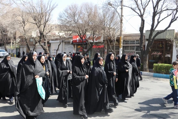 حضور گسترده خانواده بزرگ دانشگاه فرهنگیان آذربایجان شرقی در راهپیمایی روز جهانی قدس  58