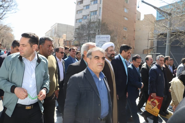 حضور گسترده خانواده بزرگ دانشگاه فرهنگیان آذربایجان شرقی در راهپیمایی روز جهانی قدس  98