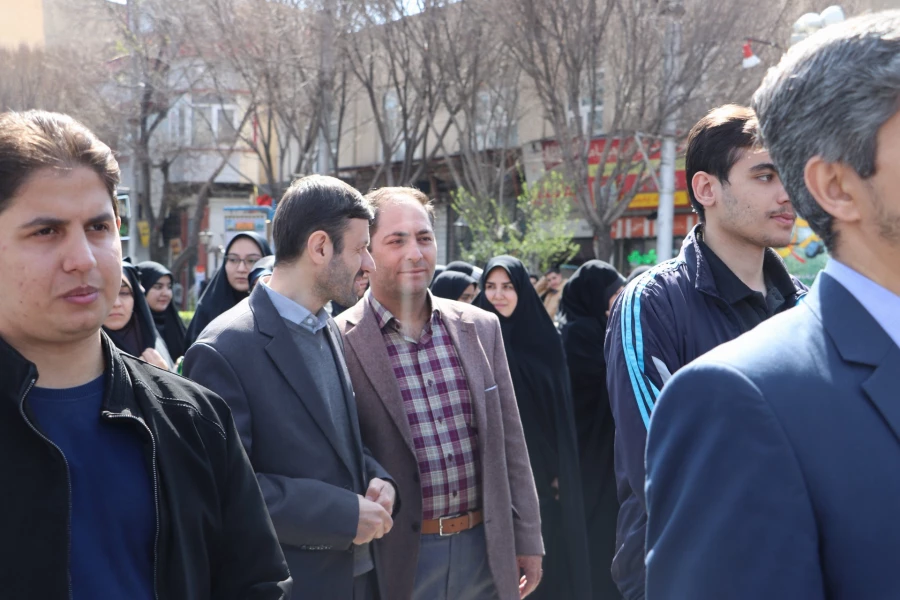 حضور گسترده خانواده بزرگ دانشگاه فرهنگیان آذربایجان شرقی در راهپیمایی روز جهانی قدس  102