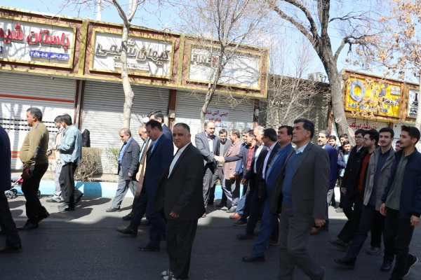 حضور گسترده خانواده بزرگ دانشگاه فرهنگیان آذربایجان شرقی در راهپیمایی روز جهانی قدس  108