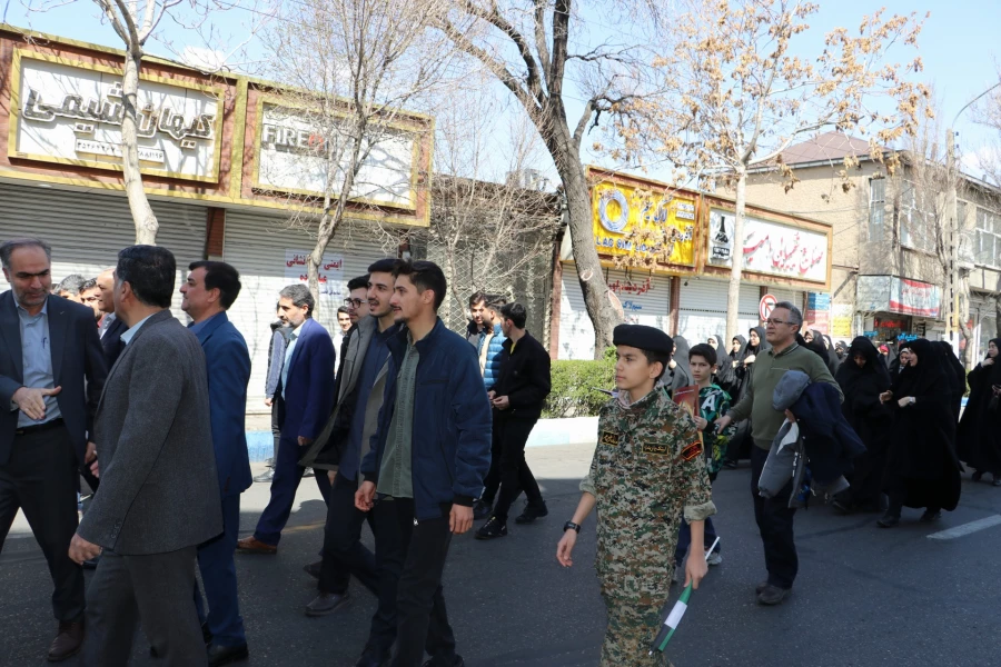 حضور گسترده خانواده بزرگ دانشگاه فرهنگیان آذربایجان شرقی در راهپیمایی روز جهانی قدس  109