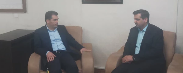 دیدار رئیس دانشگاه فرهنگیان استان با مدیرکل راه و شهرسازی آذربایجان شرقی 2