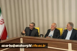 نشست مجمع عمومی خیرین حامی دانشگاه فرهنگیان تبریز با  رئیس دانشگاه فرهنگیان کشور 14